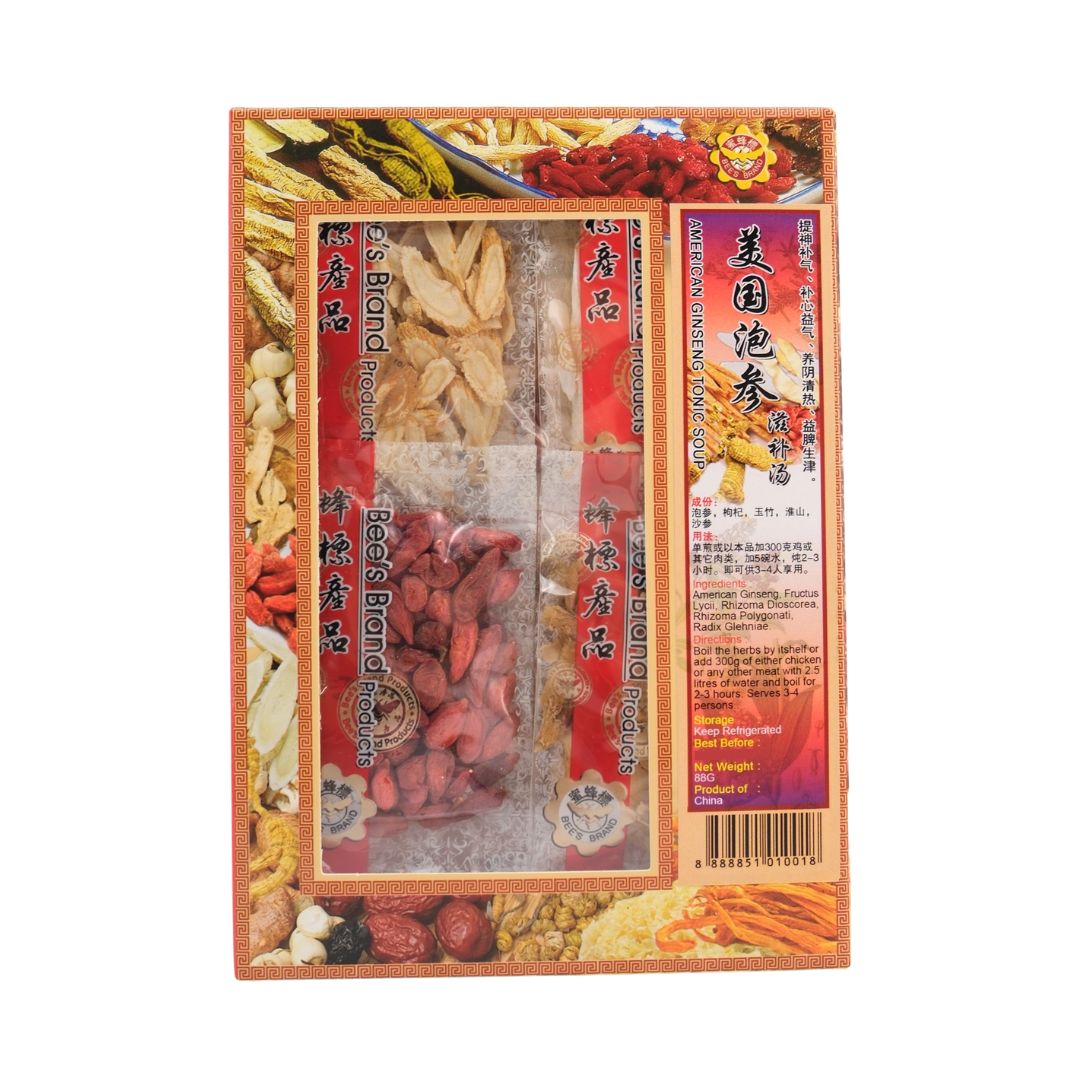 American Ginseng Tonic Soup 美国泡参滋补汤