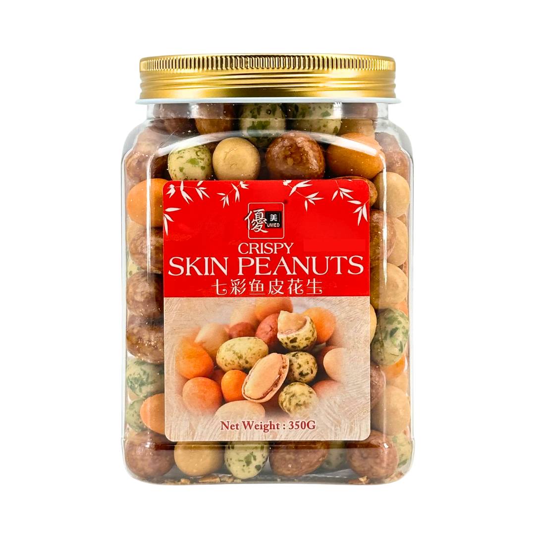 Crispy Skin Peanuts 七彩鱼皮花生– Bee's Brand
