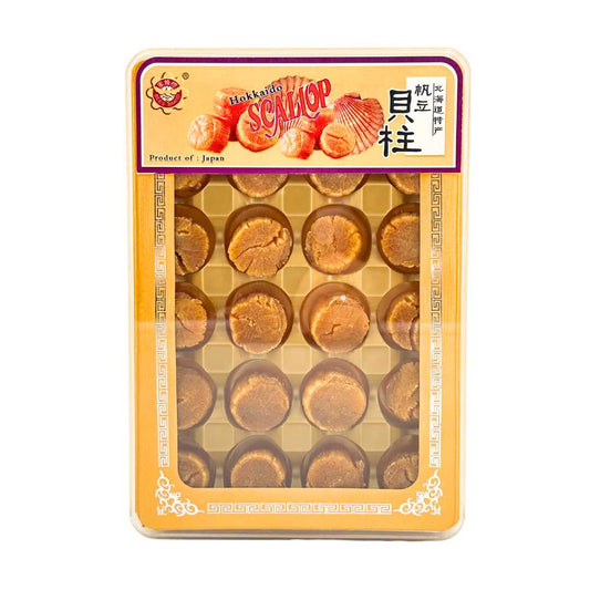 Dried Hokkaido Scallops 北海道干贝 (L) 140g