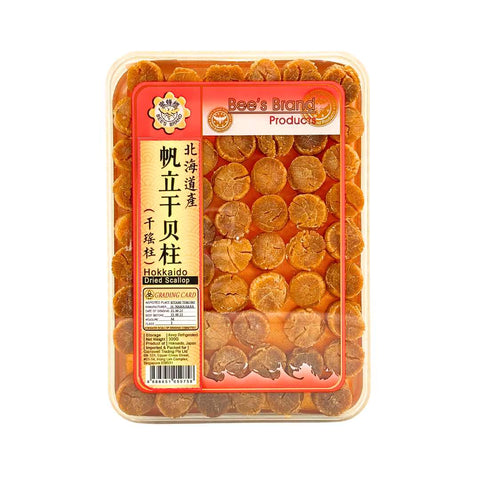Dried Hokkaido Scallops 北海道干贝 (M) 300g