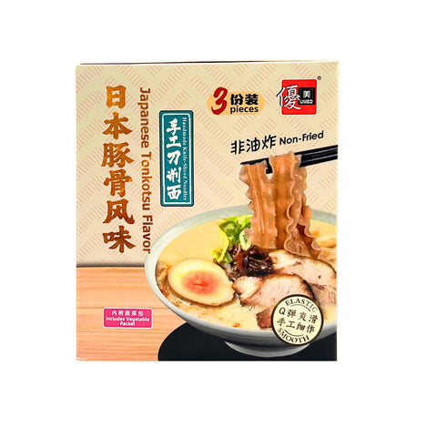 Japanese Tonkotsu Flavor Noodles 日本豚骨风味面