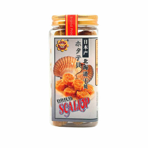 Dried Hokkaido Scallops 北海道干贝 (M) 240g