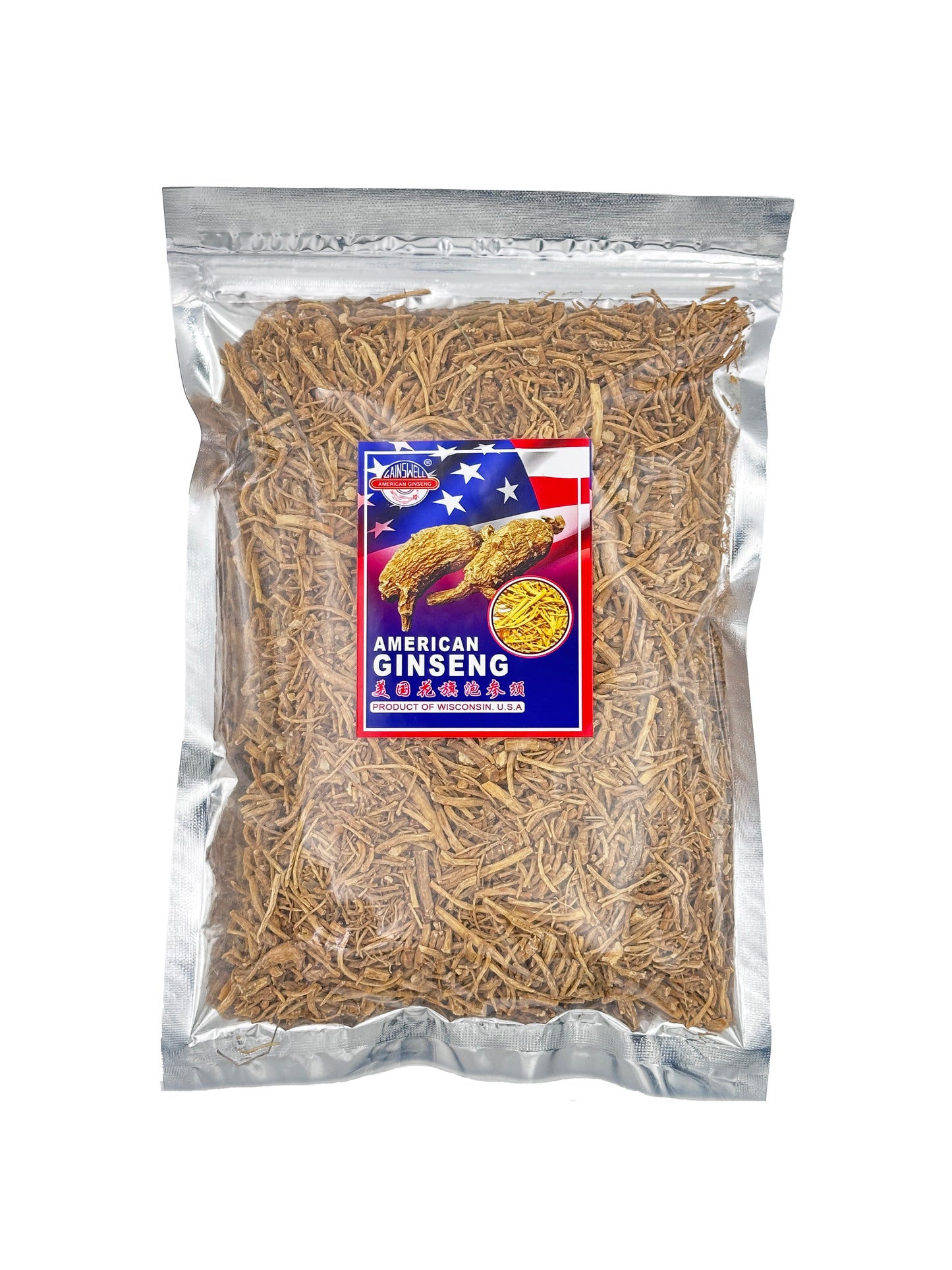 Pure American Ginseng Tail 美国老山泡参须 —300g