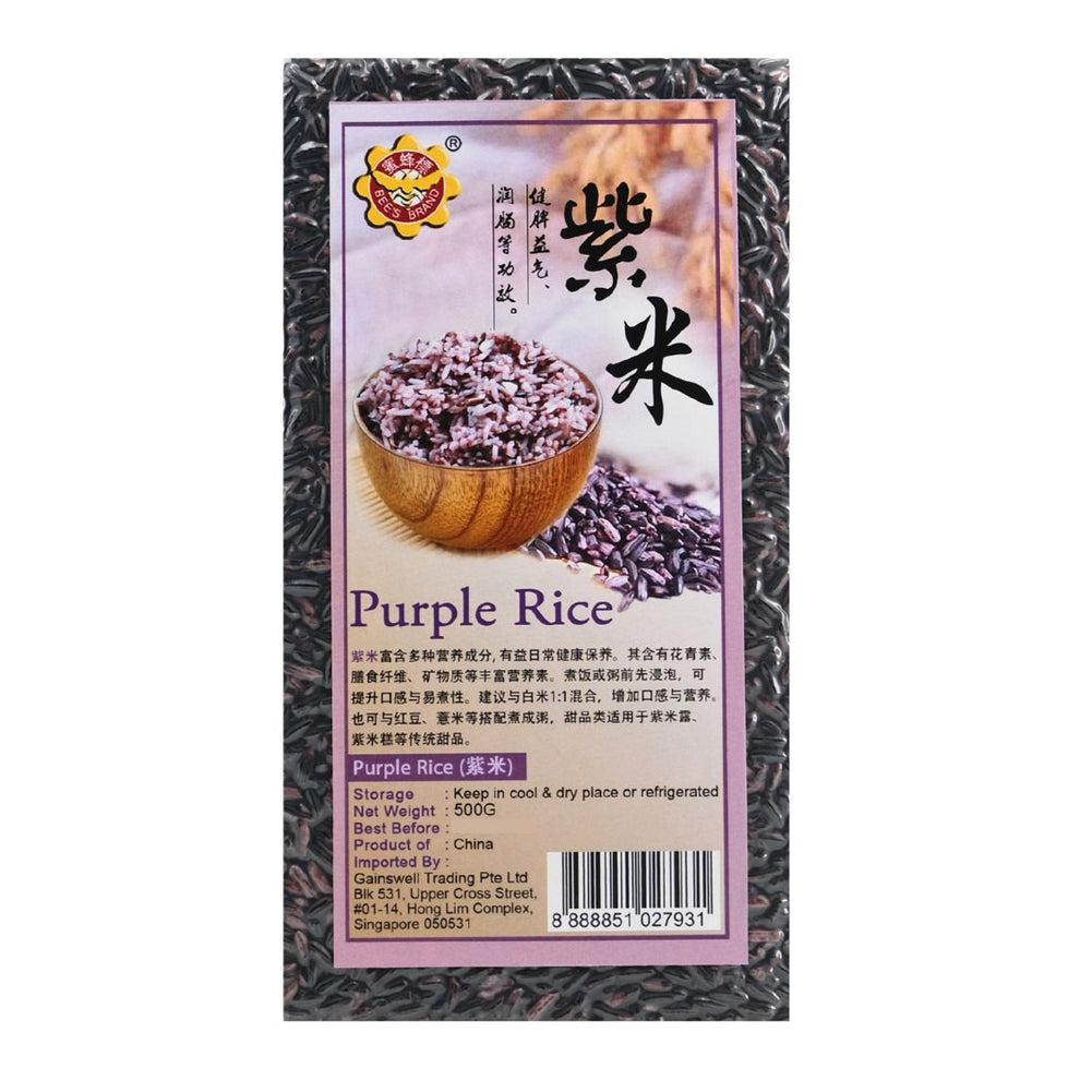 Purple Rice 紫米 – Bee's Brand