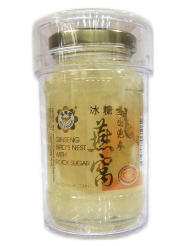 Bird's Nest With Ginseng & Rock Sugar 蜂标泡参冰糖燕窝—230g
