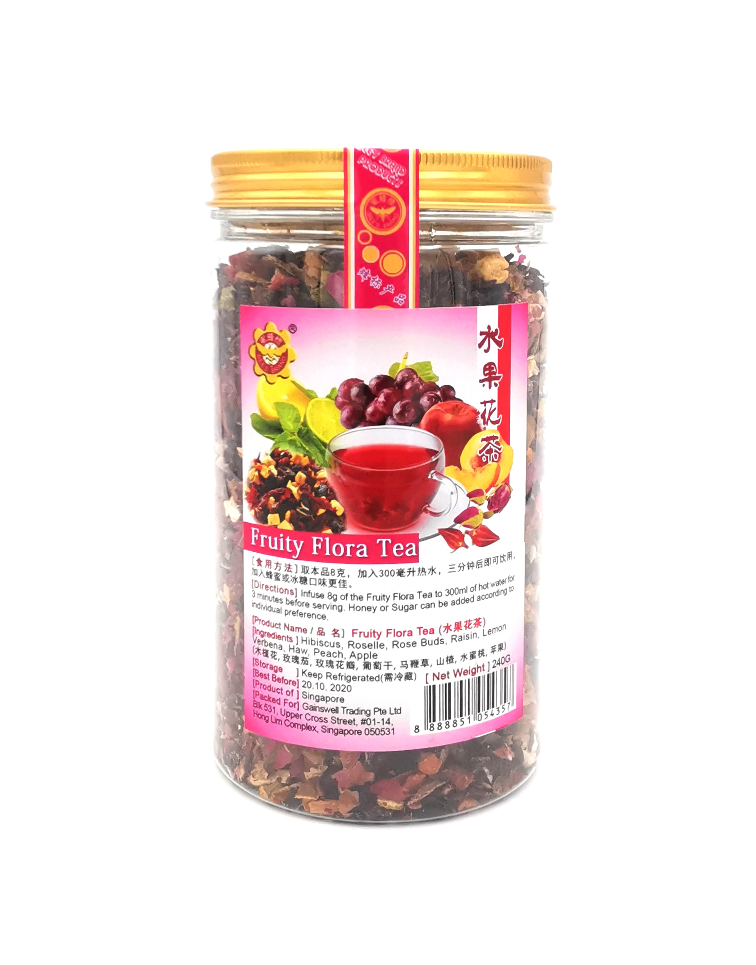 Fruity Flora Tea 水果花茶—240g – Bee's Brand