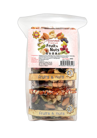 Assorted Premium Fruits & Nuts 综合坚果仁—300g